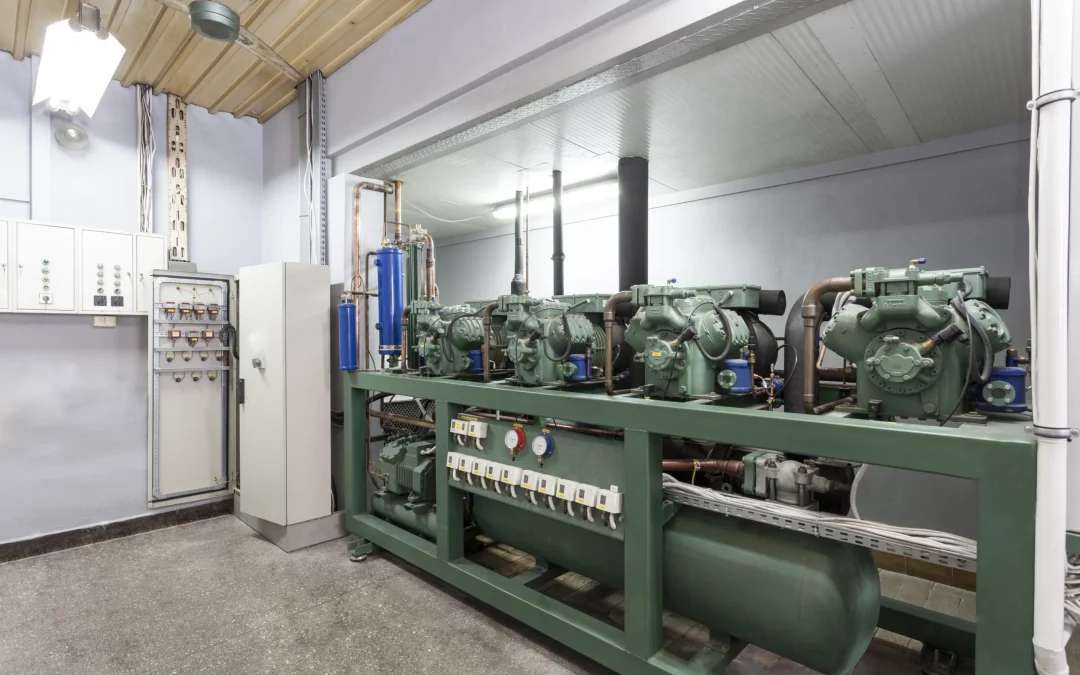HVAC compressor unit installation