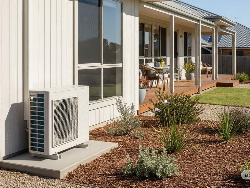house adhering to aircon clearance requirements australia